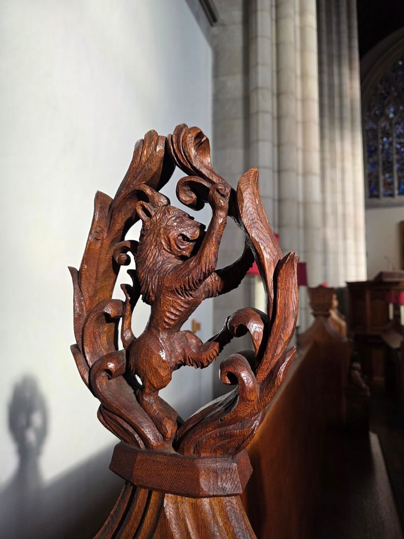 Carved Creatures Hiding Around The Organ