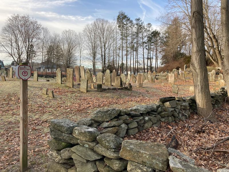 The Old Colonial District Surrounds This Quiet Historic Ground