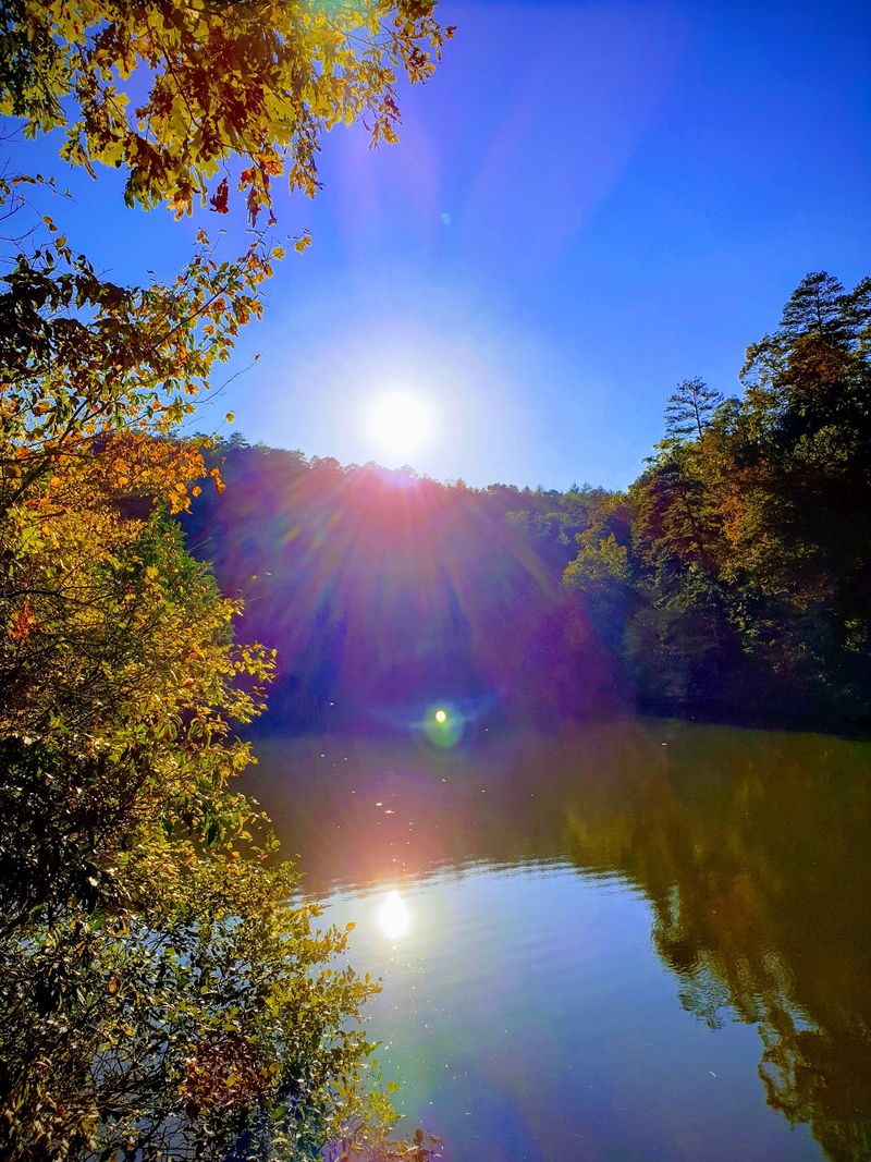 Put This Hidden North Carolina Lake On Your Radar Before Fall Colors Arrive - Decor Hint Your Kayak Gets Some Of The Best Views From The Middle Of The Water