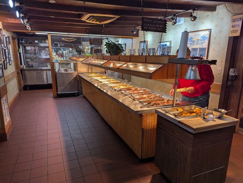 A Buffet Line Built For Serious Eaters