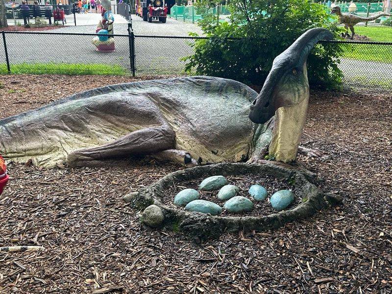 The Enchanting Connecticut Dinosaur Attraction That Feels Straight Out Of Jurassic Park - Decor Hint A Family Day Out That Feels Completely Different