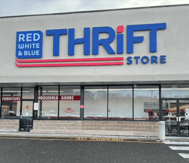 Red White & Blue Thrift Store, Waterbury
