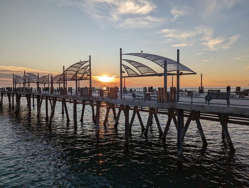 This Historic California Restaurant Sits So Close To The Pacific That Waves Practically Break At Your Table - Decor Hint Extend The Night Along The Pier And Harbor