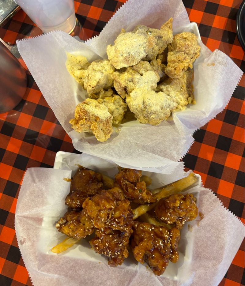 Korean Fried Chicken With A Distinctive Crunch