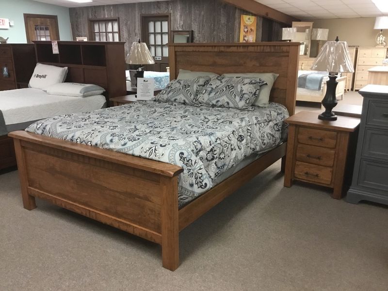 Amish-Made Dining And Bedroom Pieces Give The Showroom Its Heaviest Hitters