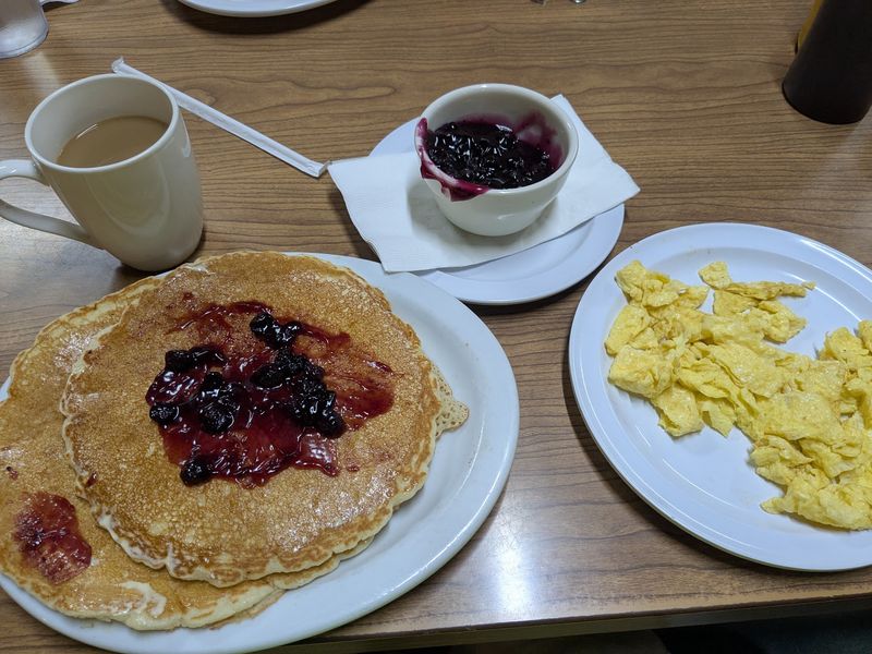 You Can Pair Those Pancakes With Eggs, Bacon, And Hash Browns