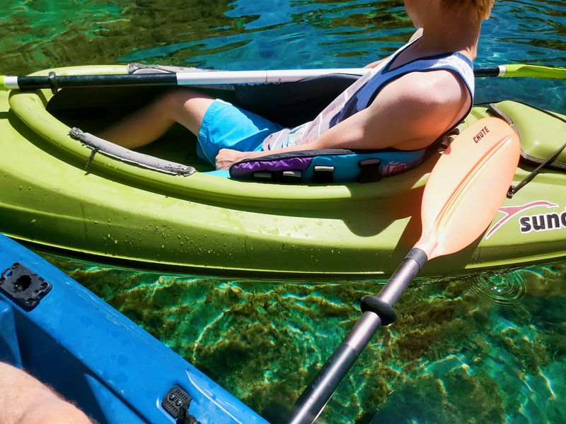 This Brilliant Blue Idaho Swimming Spot Looks Like Someone Turned Up The Saturation - Decor Hint Float Long Enough To See The Sandy Bottom Bubble