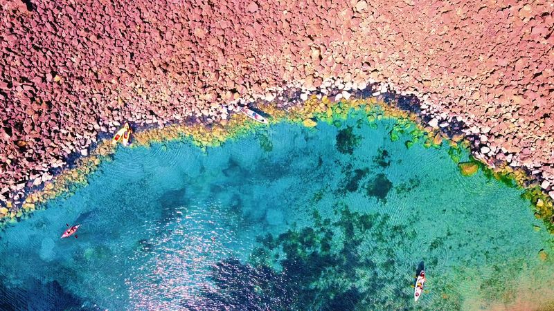 This Brilliant Blue Idaho Swimming Spot Looks Like Someone Turned Up The Saturation - Decor Hint Watch The Blue Get Brighter With Every Stroke