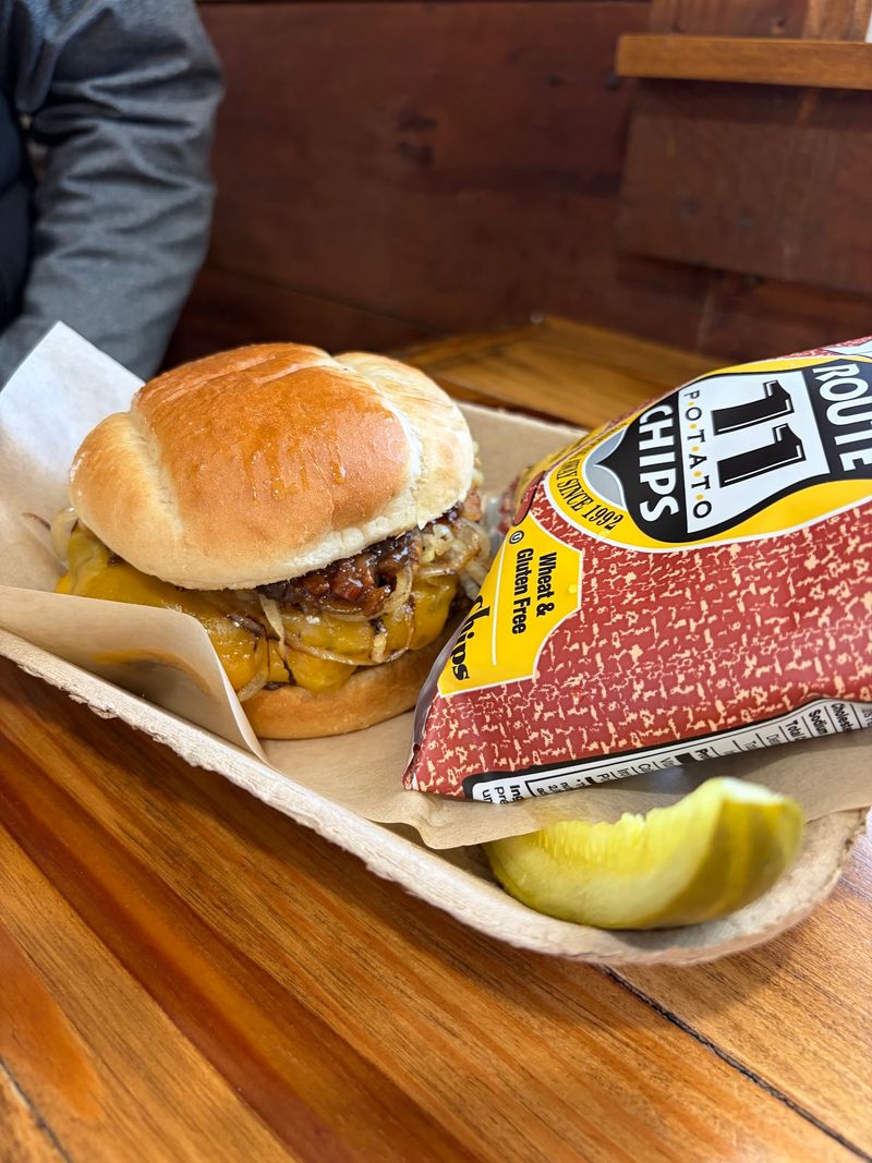Burgers That Surprise Hikers