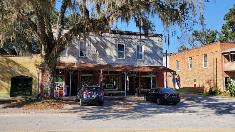 The Live Oaks And Spanish Moss Atmosphere