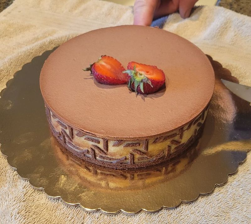 Save Room For A Slice Of Light Mousse Cake