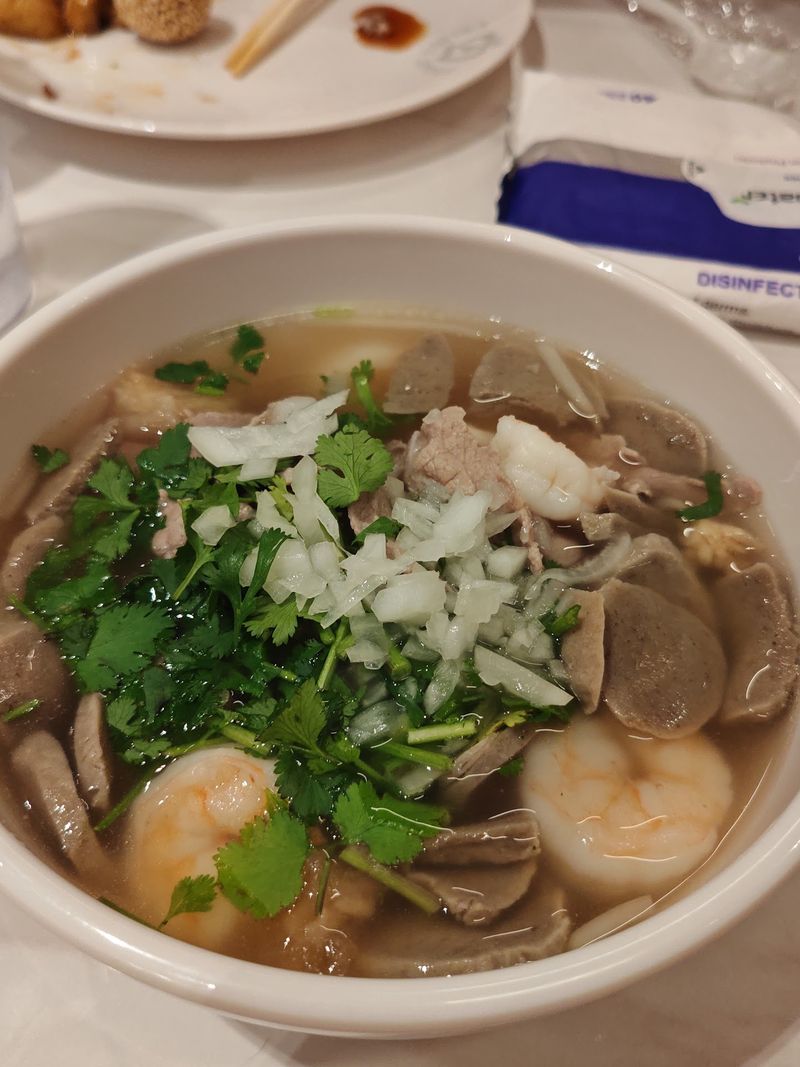 A Pho Station With Customizable Bowls