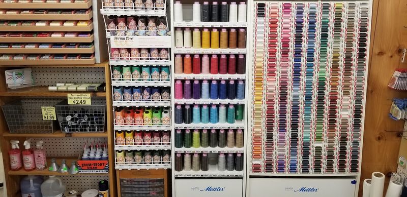 Rows And Rows Of Fabric To Get Lost In