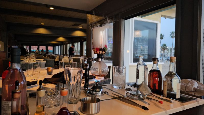 This Historic California Restaurant Sits So Close To The Pacific That Waves Practically Break At Your Table - Decor Hint Old-School California Atmosphere Without The Stiffness