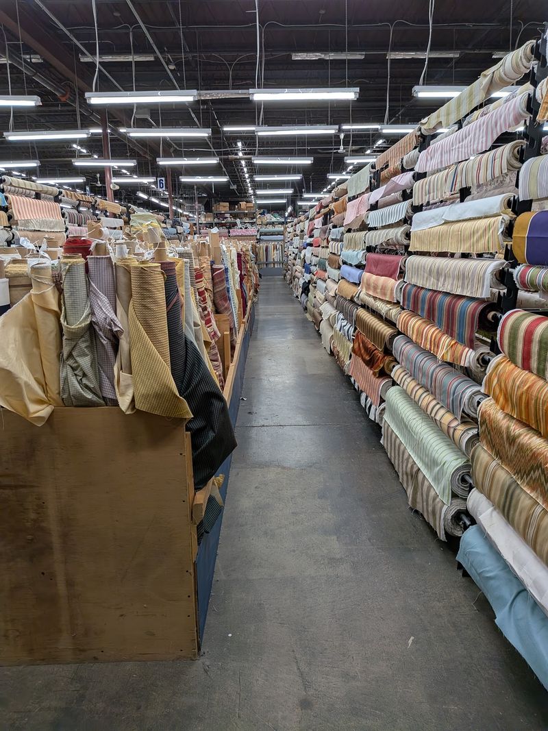 This Unassuming Massachusetts Fabric Store Is Packed With Vintage-Inspired Prints - Decor Hint Upholstery Fabric By The Mile
