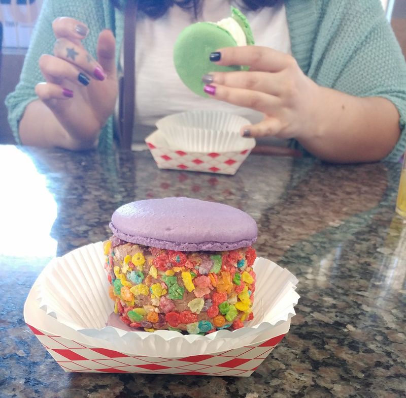 Macaron Ice Cream Sandwiches