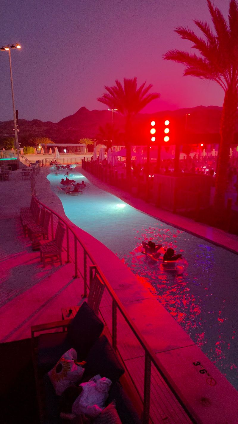 This California Surf Park Hosts A 21+ Night Swim With DJs And After-Hours Water Fun - Decor Hint Float Through The Lazy River After The Desert Cools Down