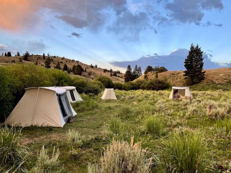 Settle Into Camp When The Day's Miles Are Finally Behind You