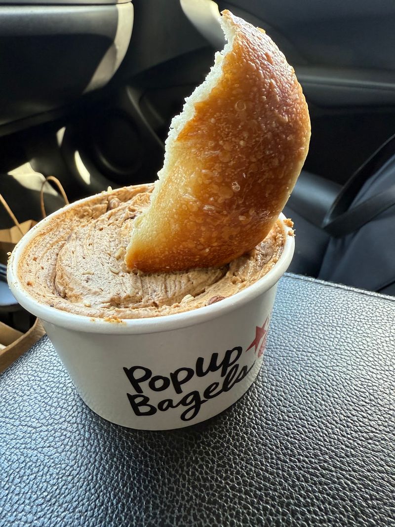 Dip Each Bite Into A Generous Cup Of Schmear