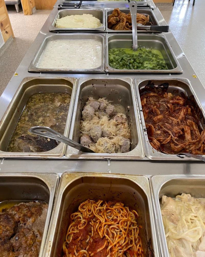 The Buffet Changes Instead Of Serving The Same Spread