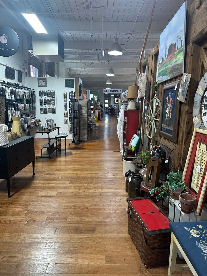 Inside The Historic Cotton Mill In Georgia That's Now A 48,000-Square-Foot Antique Wonderland - Decor Hint Antique Furniture Worth Driving For
