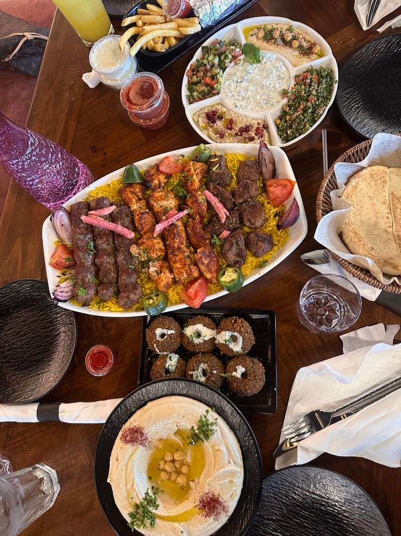 This Massive California Mediterranean Grill Took Over An Old Sizzler And Turned It Into A Flame-Fired Feast - Decor Hint Charcoal And Open Flame Drive The Menu