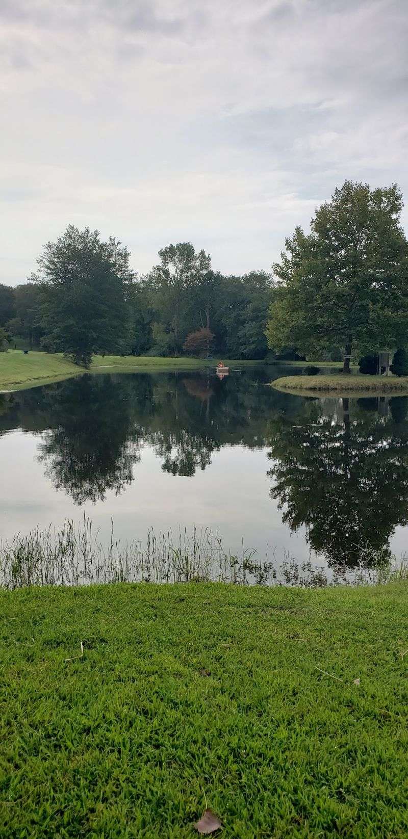 Lake Mini HaHa Sits Right At The Center