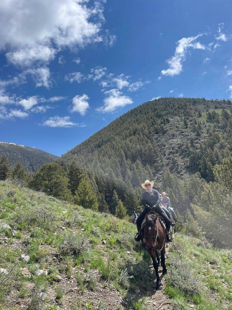 You Can Cover Nearly 70 Miles Of Backcountry On Horseback