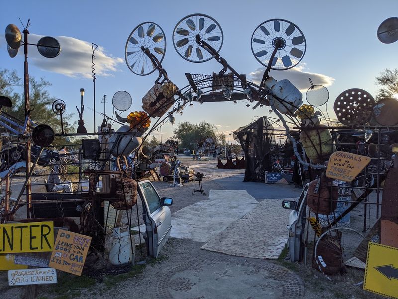 East Jesus Turns Trash Into Surreal Sculpture