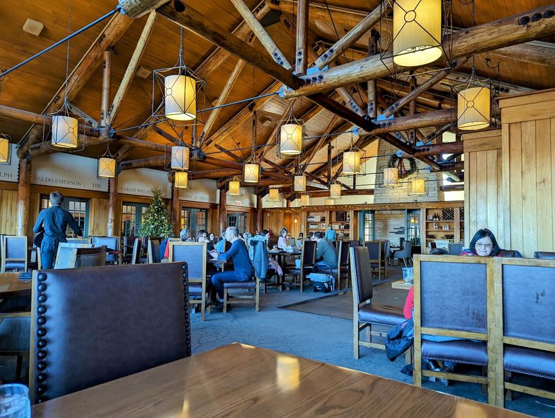 8 Nebraska Restaurants So Remote The Drive Feels Like Part Of The Experience - Decor Hint Timbers at Lied Lodge, Nebraska City