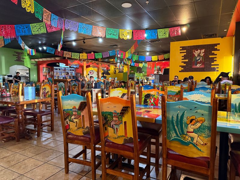 Notice Just How Colorful The Dining Room Is