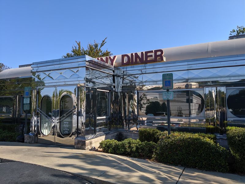 14 Unusual North Carolina Eateries Worth Visiting This August - Decor Hint The Shiny Diner - Retro Roadside Charm