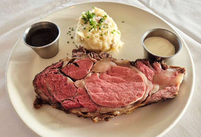 This Historic California Restaurant Sits So Close To The Pacific That Waves Practically Break At Your Table - Decor Hint Prime Rib Deserves Equal Billing