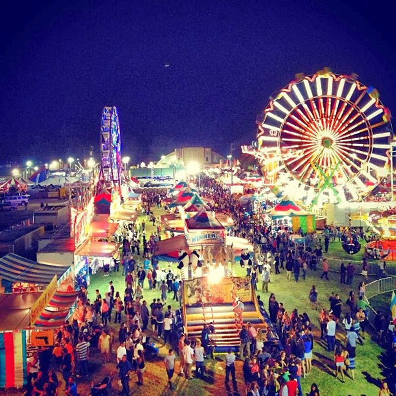 This Nearly 90-Year-Old California Grape Festival Returns With Carnival Rides And Four Days Of Fun - Decor Hint Ride The Festival Carnival