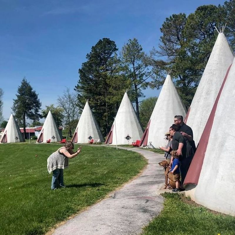 Skip The Chain Hotel And Sleep In A Concrete Teepee Near Mammoth Cave - Decor Hint What Is This Place