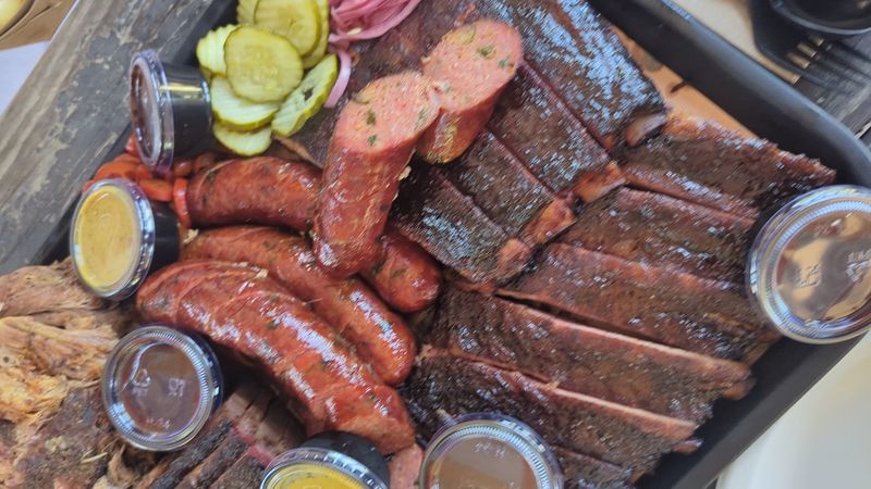 The Sausages Deserve Space Beside The Brisket
