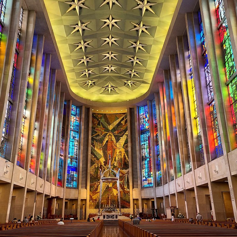 Connecticut Is Home To One Of The Most Striking Gothic Cathedrals In New England - Decor Hint The Largest Ceramic Tile Mural On Earth