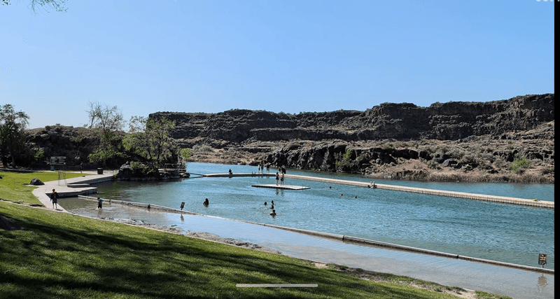You Can Cool Off At Dierkes Lake After Exploring The Falls