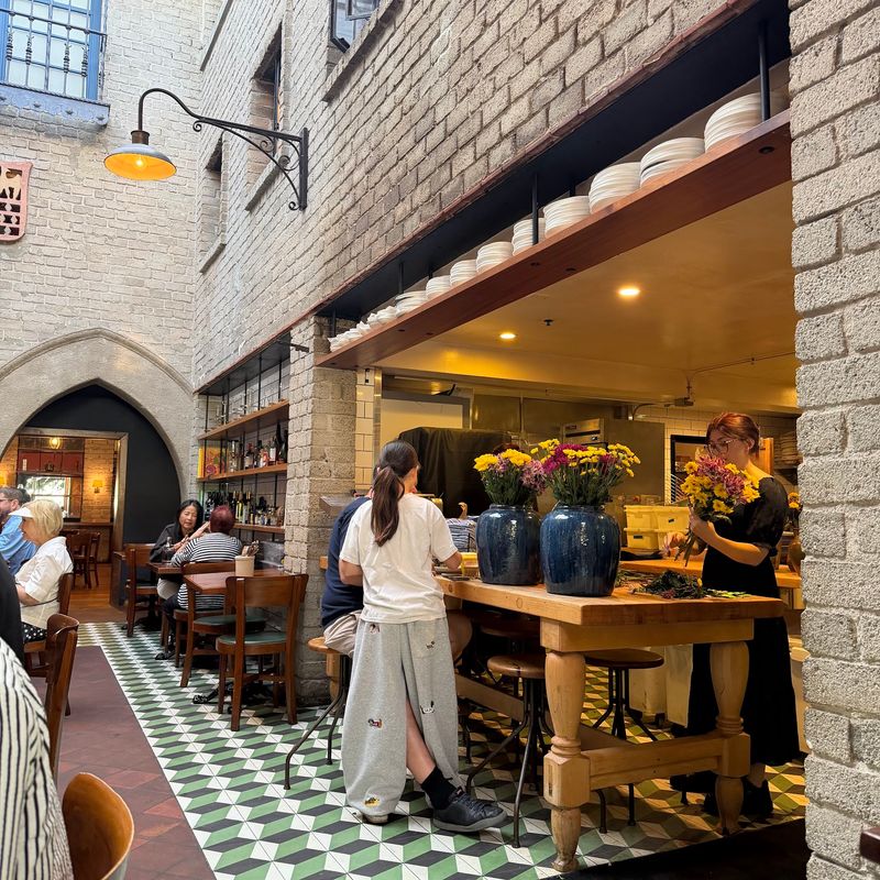 Los Angeles, California Has A Bakery Hidden Inside A Historic Charlie Chaplin Building - Decor Hint Look For The Original Brick, Tile And Ironwork