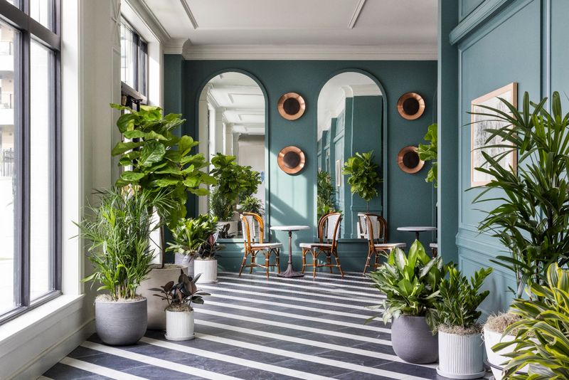 Look For The Historic Details Between Pool Trips