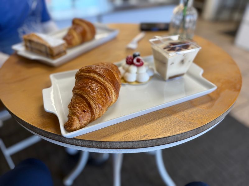 Start With One Of The Bakery's Flaky Croissants