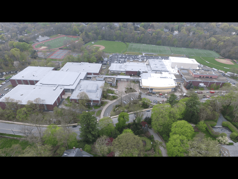 The 54-Acre Campus Sits In A Busy Suburban Community