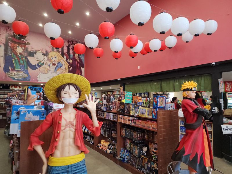 Figures, Model Kits, And Cute Collectibles Fill The Shelves