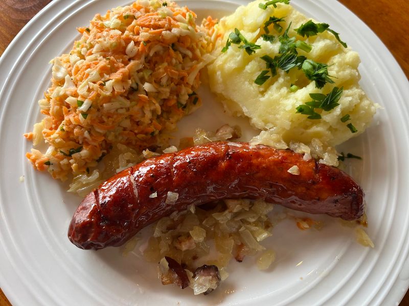 Grilled Kielbasa With Real Smoky Character