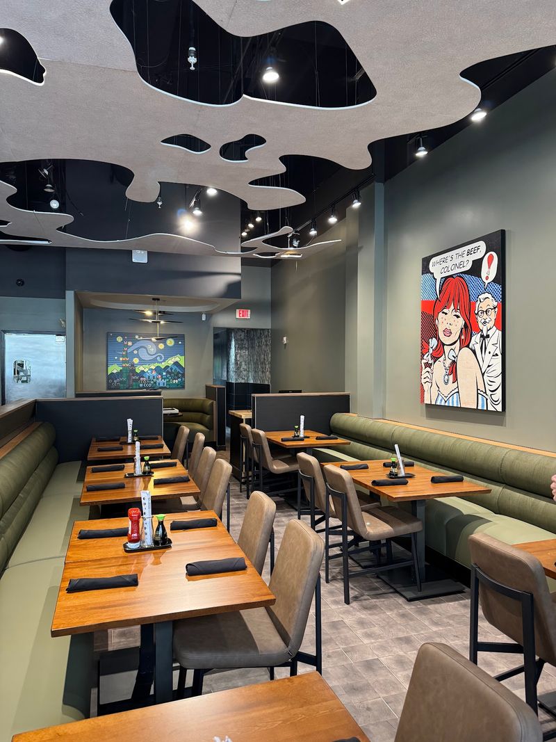14 Unusual North Carolina Eateries Worth Visiting This August - Decor Hint The Cowfish Sushi Burger Bar - A Fusion Feast