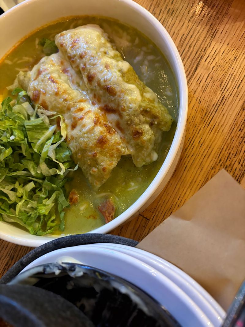 Enchiladas, Rice, And The Comfort Corner