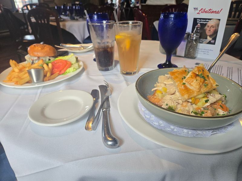 Colonial Comfort Food On The Lunch Menu