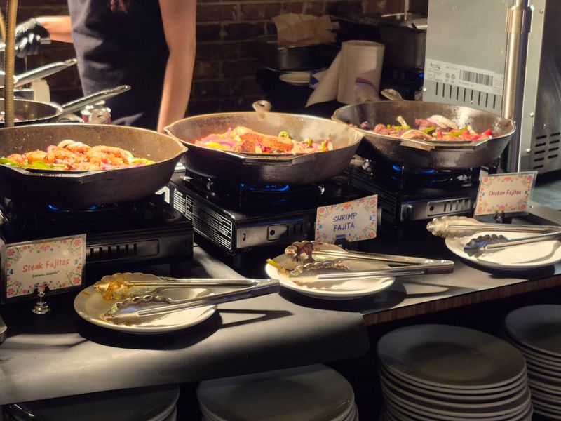 A Buffet Line Built For Serious Appetites