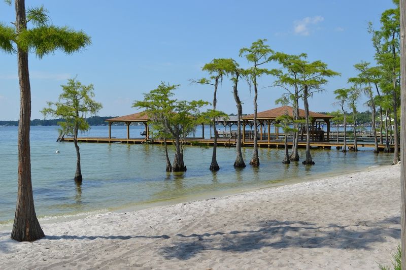Spend The Weekend Right Beside White Lake’s Clear Shallow Water