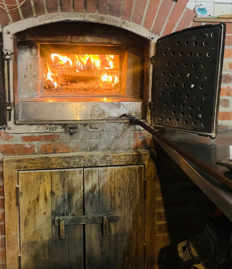 A Handmade Brick Oven Handles The Daily Baking